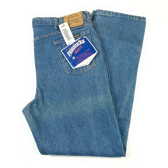 Vintage Mens Sears Roebuck Jeans NEW NOS 40X32 - Picture 1 of 4